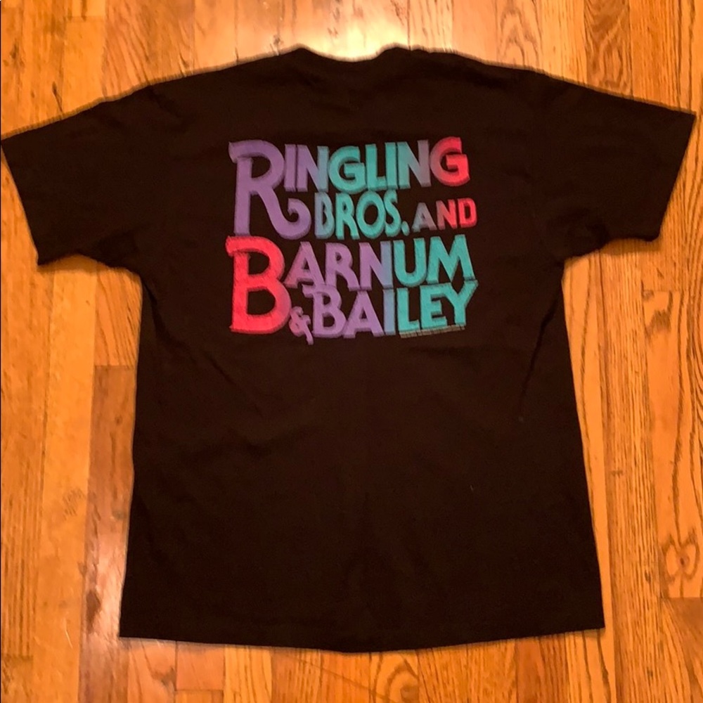 Ringling brothers 80s vintage neon Circus Shirt